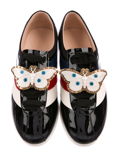 gucci sneakers butterfly|gucci virtual sneakers.